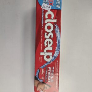 Closeup Toothpaste