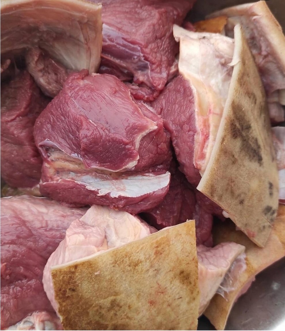 Agemawo (Beef with burnt skin) 25lb box